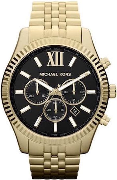 michael kors mannen horloge zilver|michael kors heren.